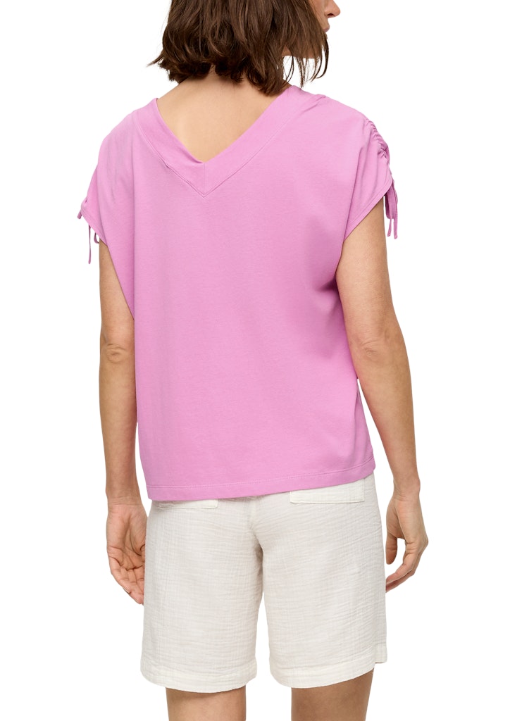 S. Oliver red Damen T-Shirts Lilac/Pink