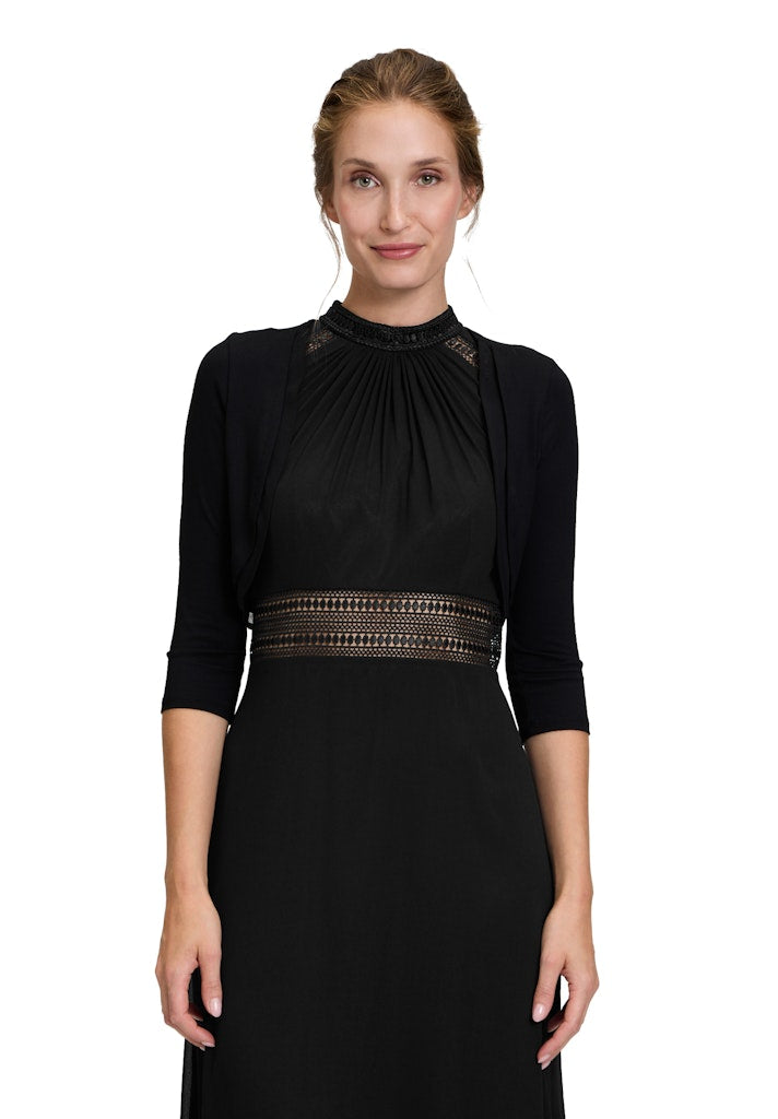 Vera Mont Damen Strickjacken Jet Black