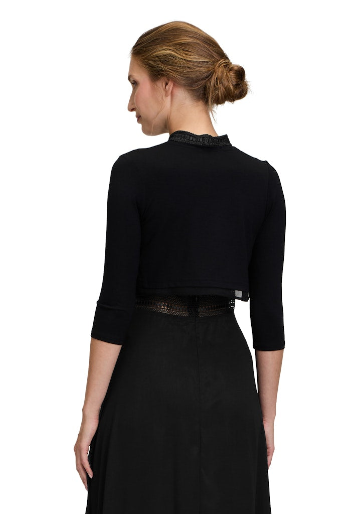 Vera Mont Damen Strickjacken Jet Black