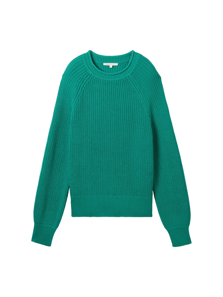 Tom Tailor denim Damen Pullover Jade Green