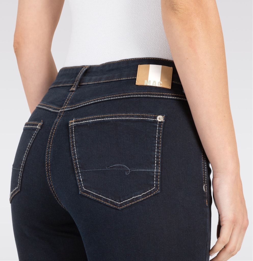 Mac Damen Jeans Dark Rinsewash