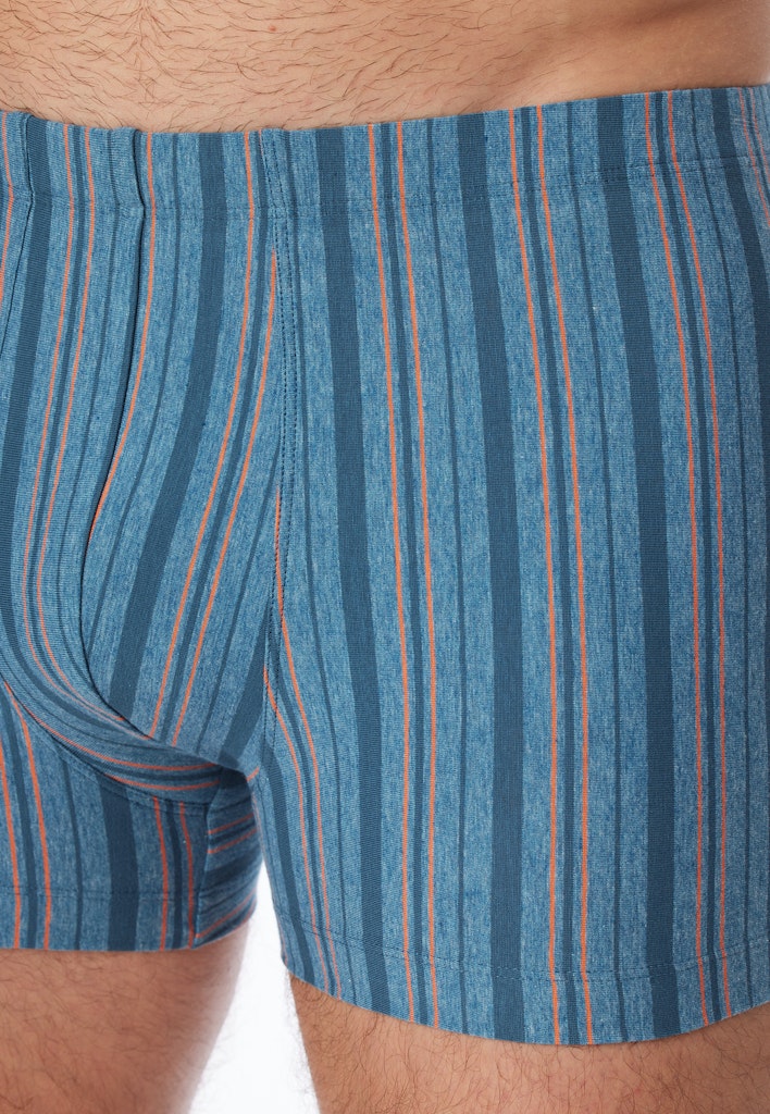 Schiesser Pant Blau-Mel.