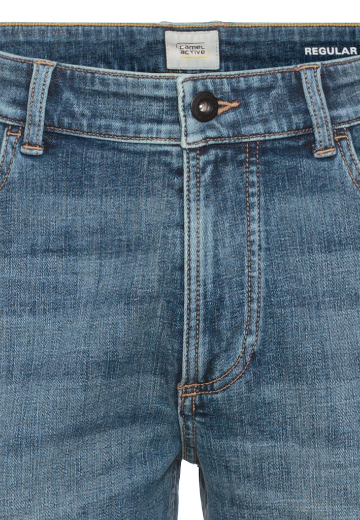 Camel active Herren Jeans Indigo Bleac