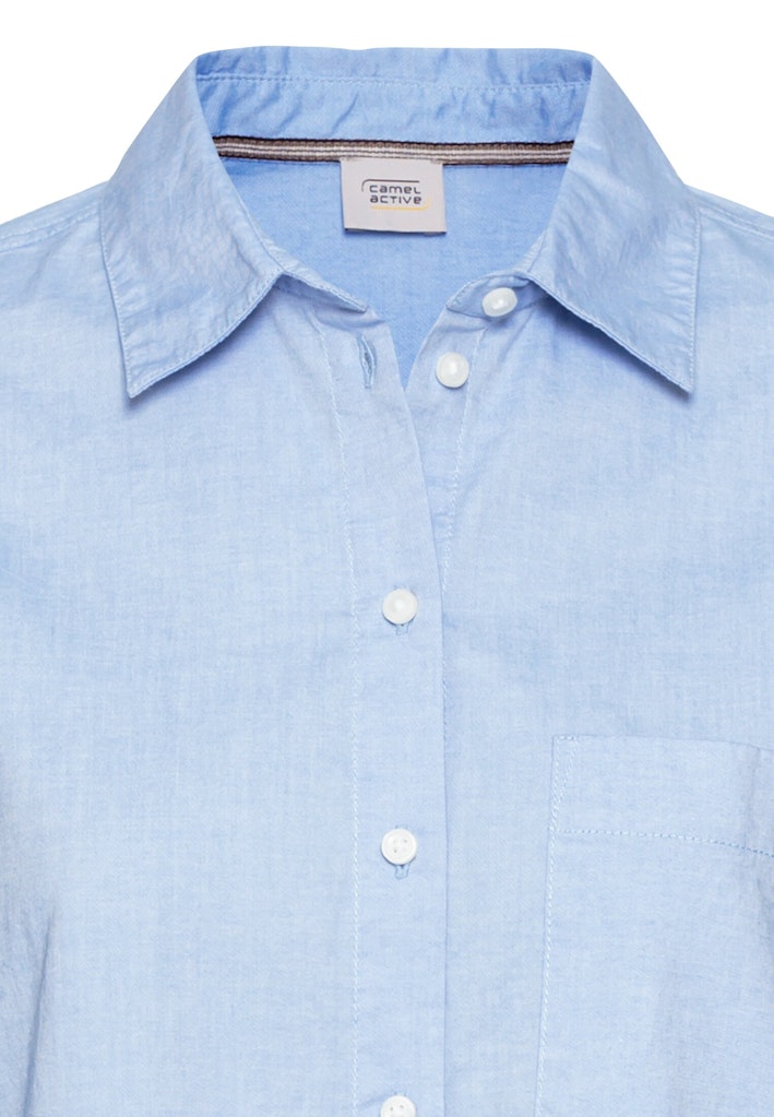Camel active Damen Blusen Light Blue