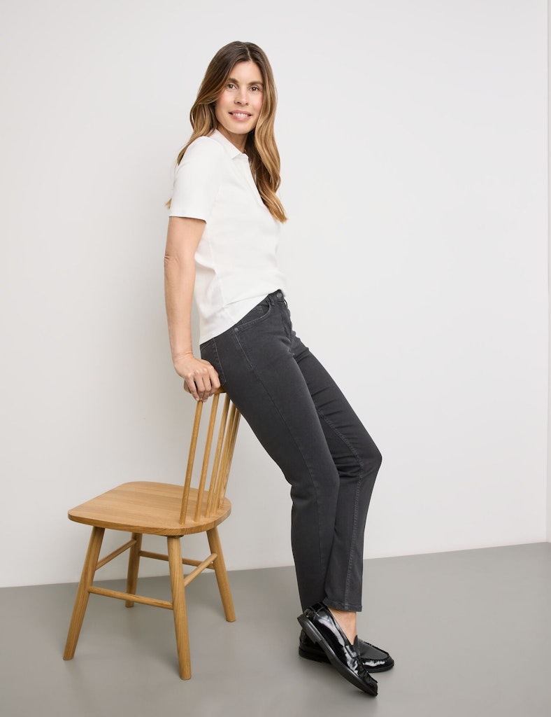 Gerry Weber Damen Jeans Black Black Den