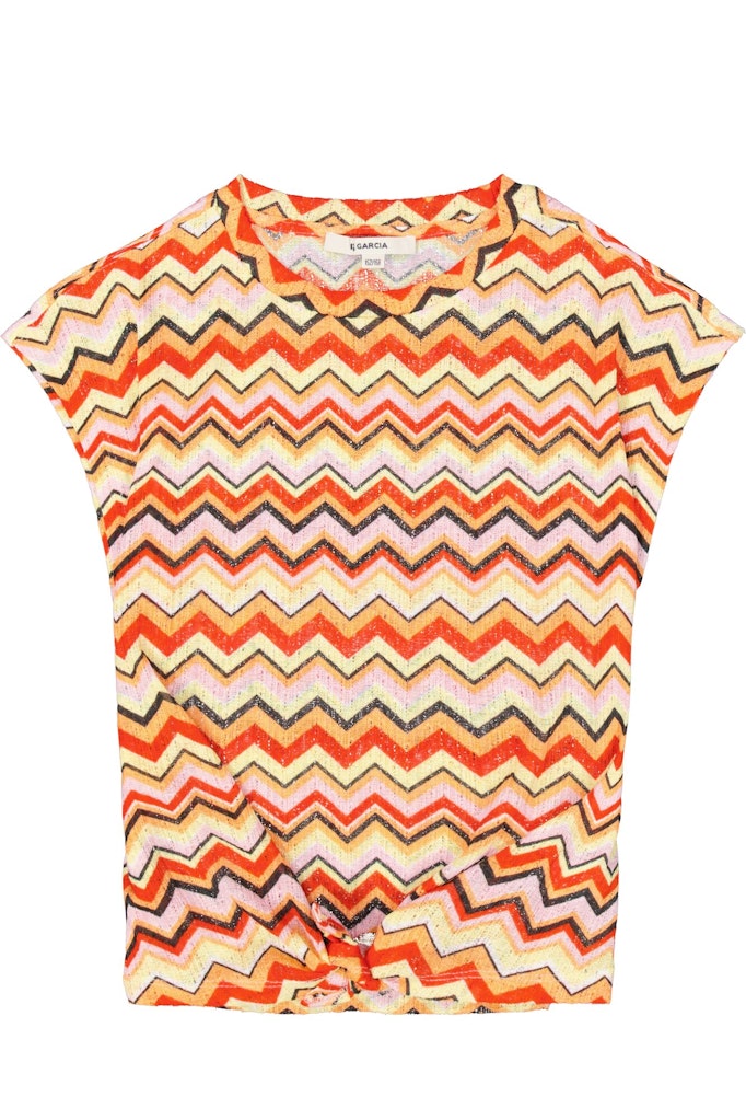 Garcia Mädchen T-Shirts & Tops Manderin Red