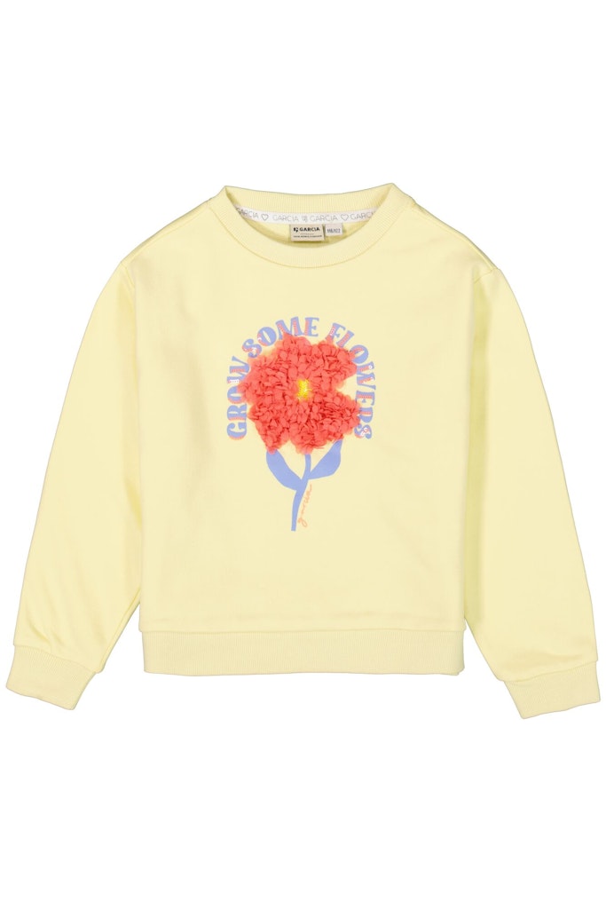 Garcia Mädchen Sweats & Sweatjacken Soft Lemon