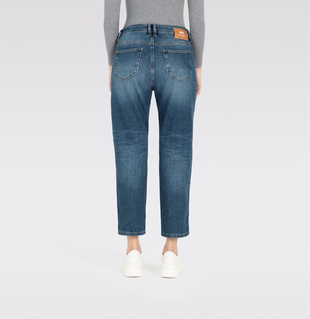 Mac Damen Jeans Mid Blue Chic W