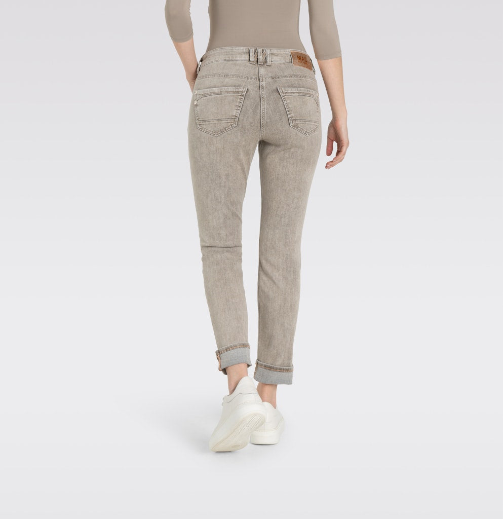 Mac Damen Jeans Beige Colored W