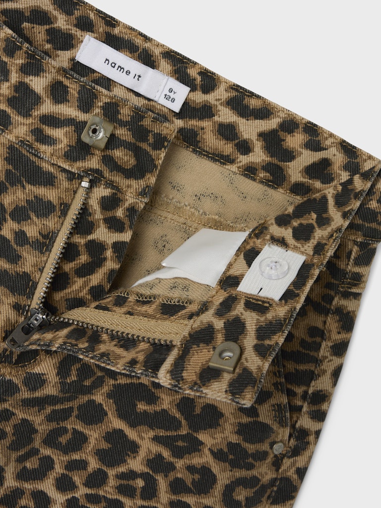 Name it Jungen Hosen & Shorts Silver Mink/Leo