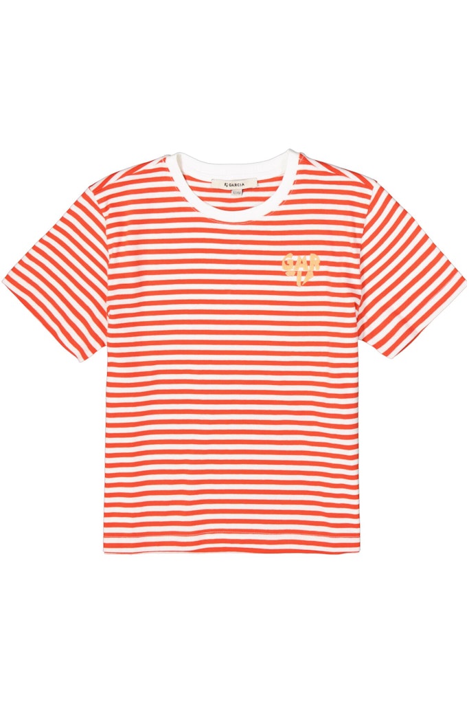 Garcia Mädchen T-Shirts & Tops Manderin Red