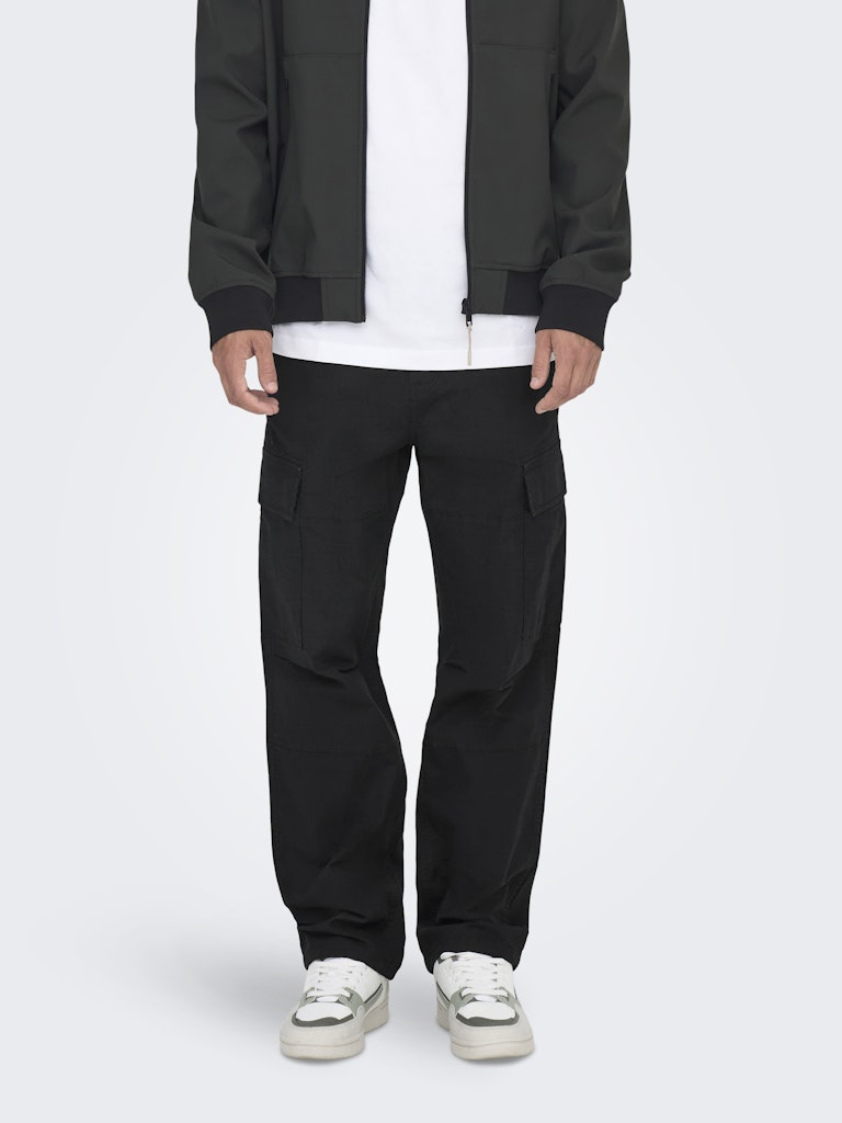 Only & Sons Herren Hosen Black