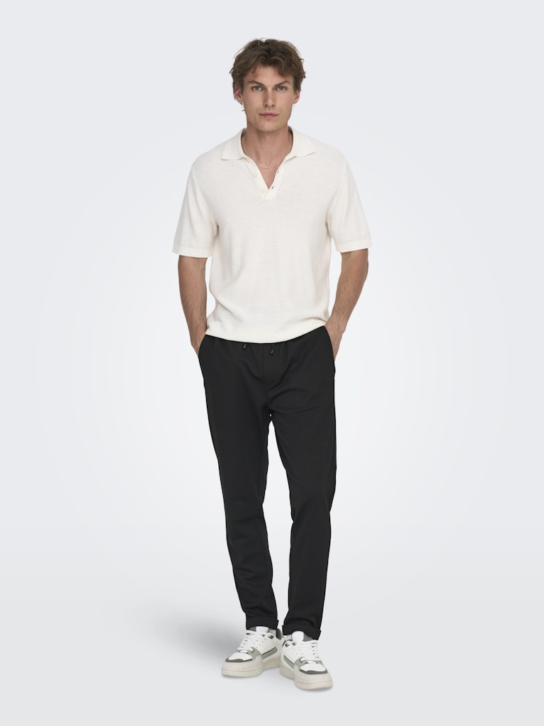Only & Sons Herren Hosen Black