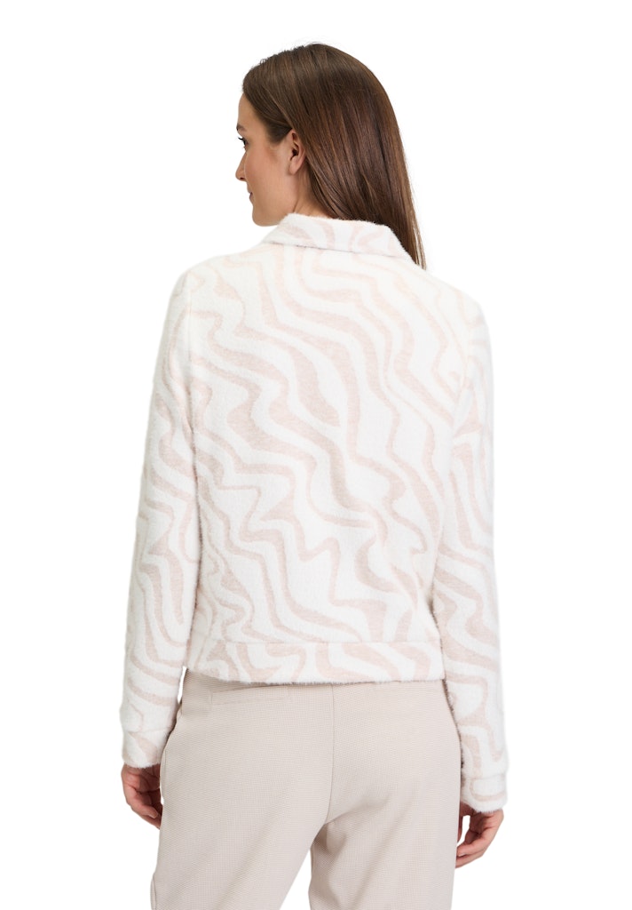 Betty & Co Damen Strickjacken Nature/Cream