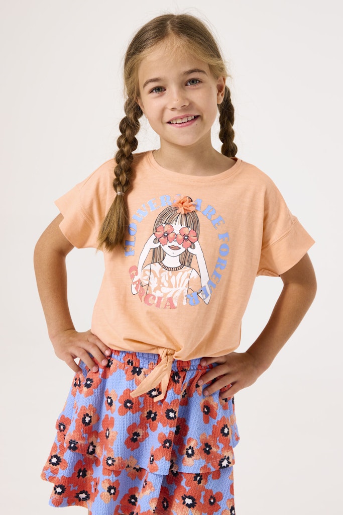 Garcia Mädchen T-Shirts & Tops Fresh Coral