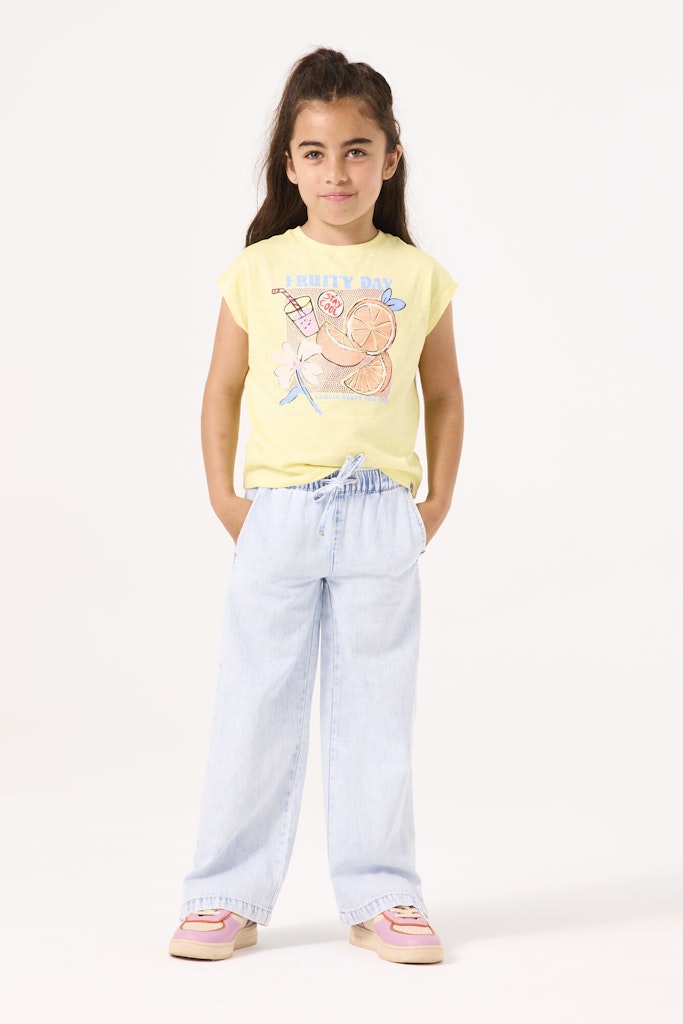 Garcia Mädchen T-Shirts & Tops Soft Lemon