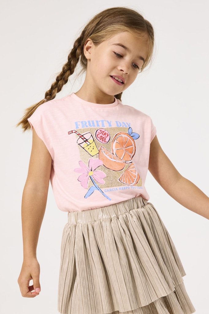 Garcia Mädchen T-Shirts & Tops Crystal Rose