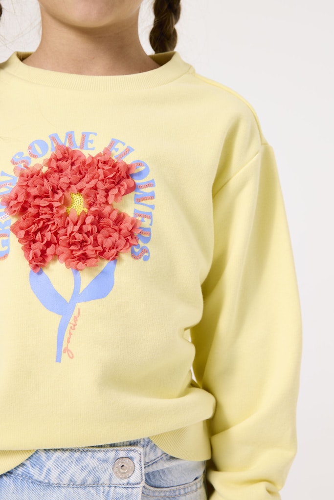 Garcia Mädchen Sweats & Sweatjacken Soft Lemon