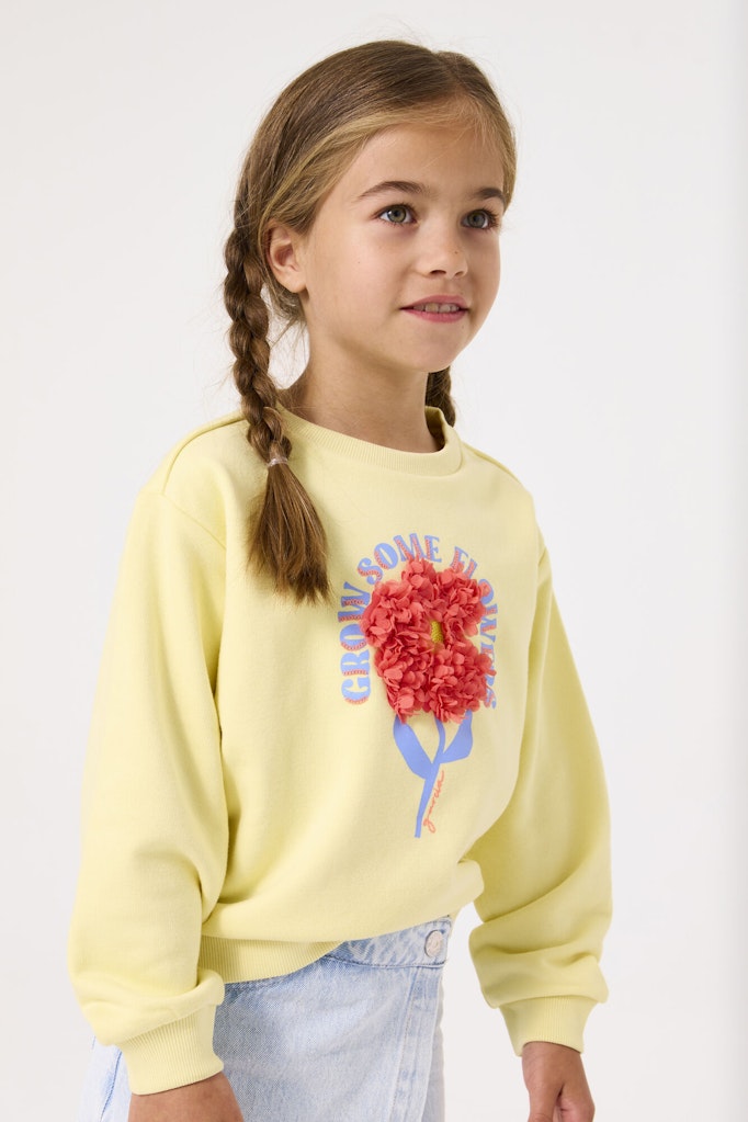 Garcia Mädchen Sweats & Sweatjacken Soft Lemon