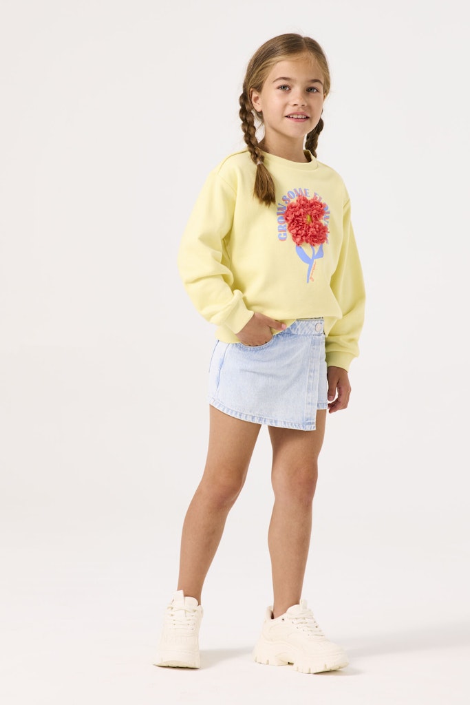 Garcia Mädchen Sweats & Sweatjacken Soft Lemon