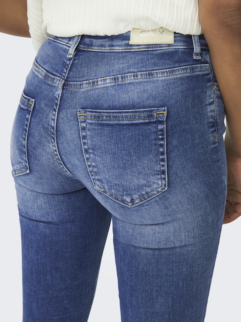 only Damen Jeans Medium Blue Den