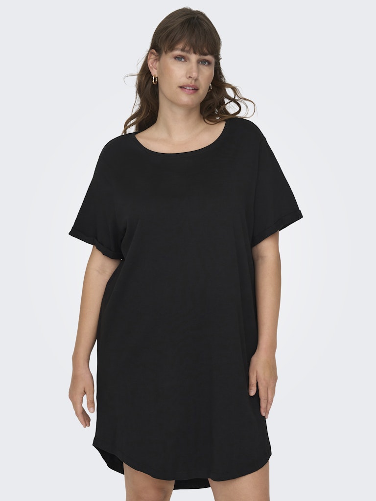 Only Caramkoma Damen Kleider Black