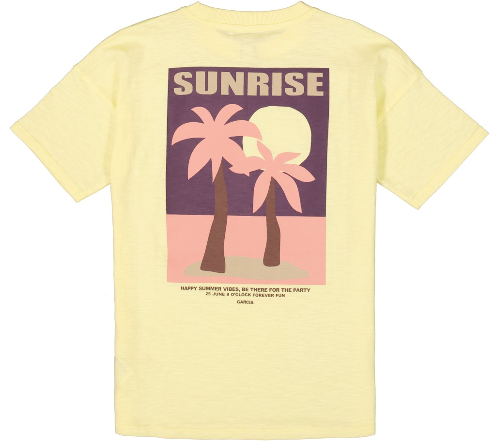 Garcia Mädchen T-Shirts & Tops Soft Lemon