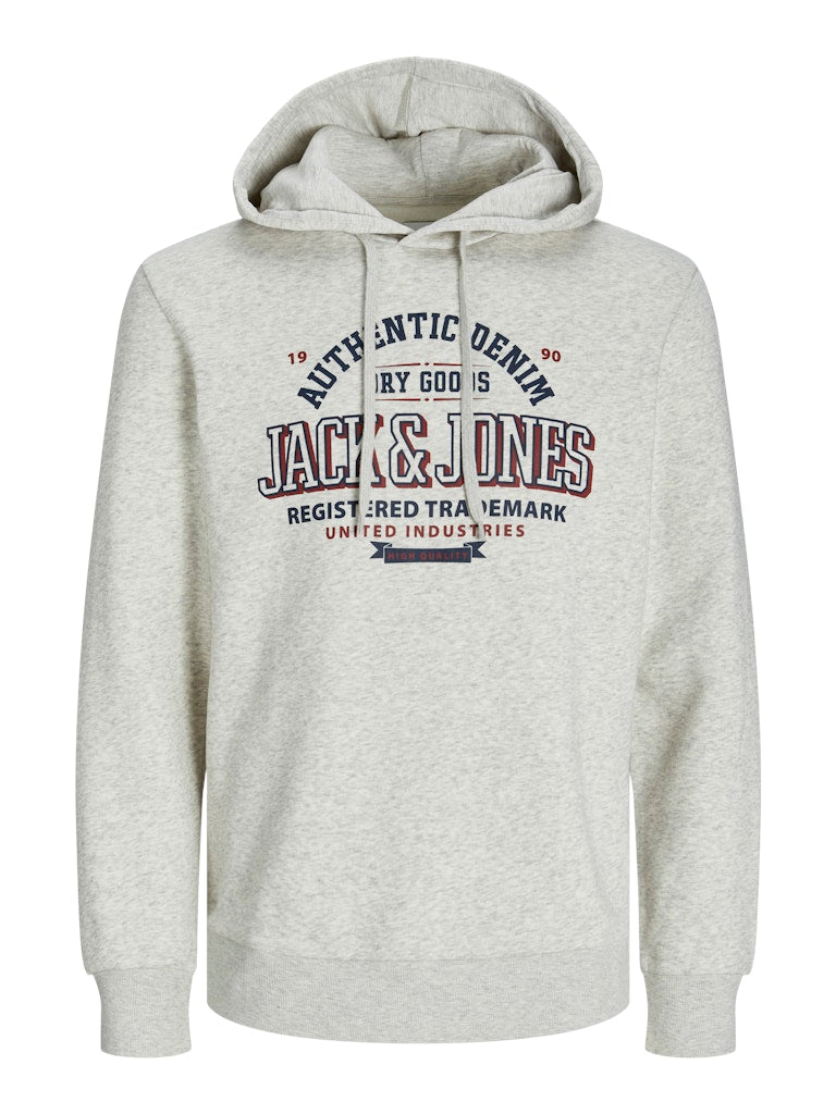Jack & Jones Herren Sweatshirts White Melange