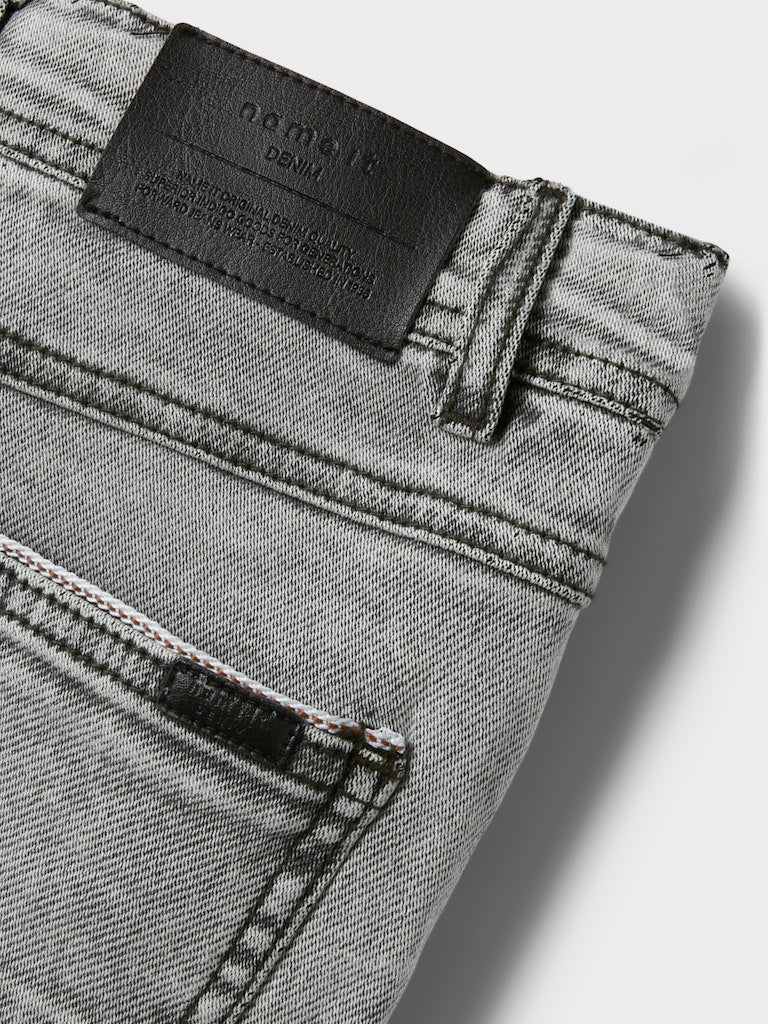 Name it Jungen Hosen & Shorts Light Grey Deni