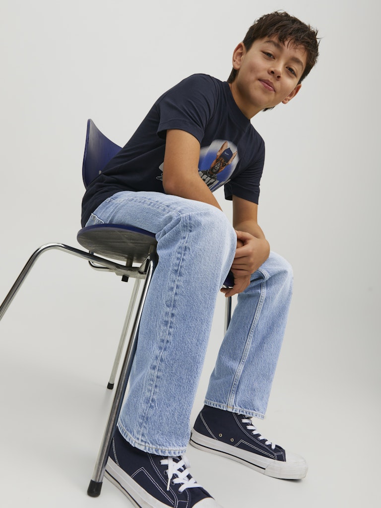 Jack & Jones Jungen Hosen & Shorts Blue Denim