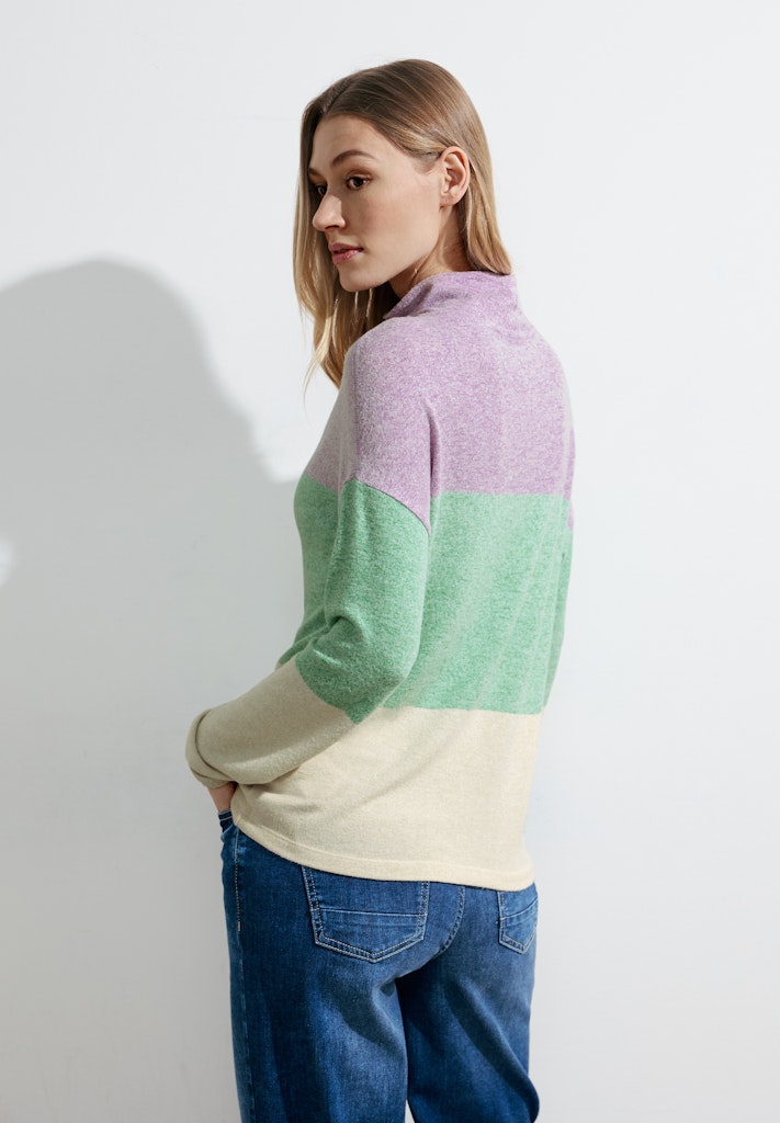 Cecil Damen T-Shirts Celery Gr