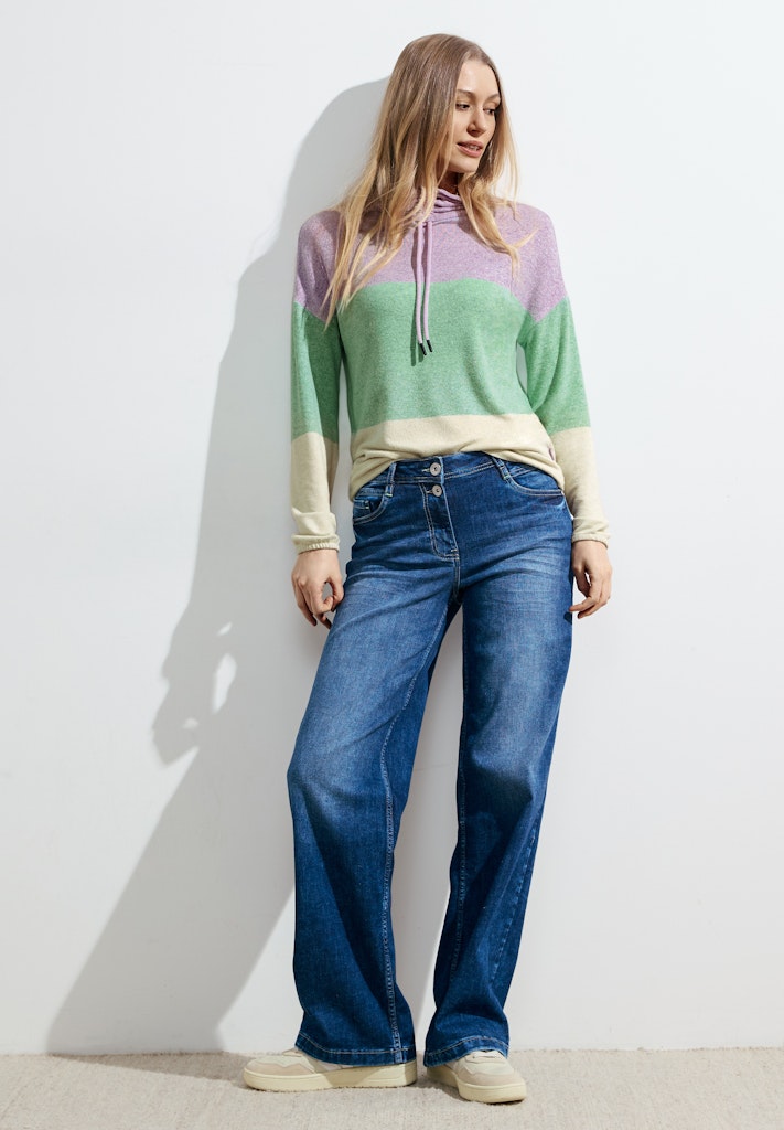Cecil Damen T-Shirts Celery Gr