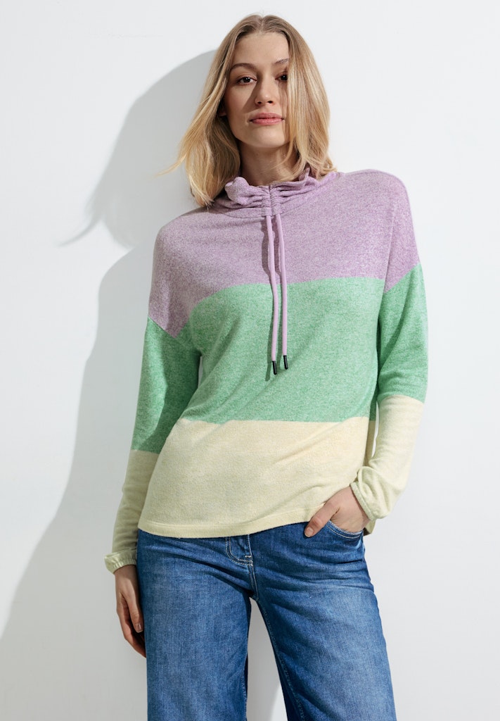 Cecil Damen T-Shirts Celery Gr