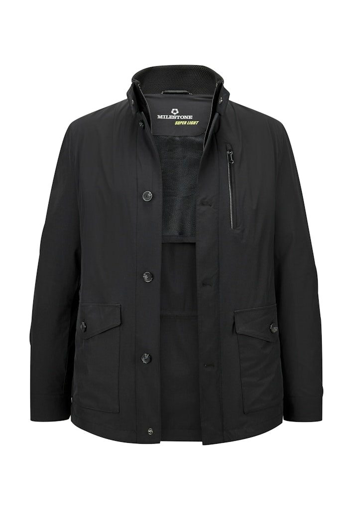 Milestone Herren Jacken Schwarz