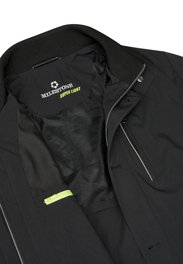 Milestone Herren Jacken Schwarz