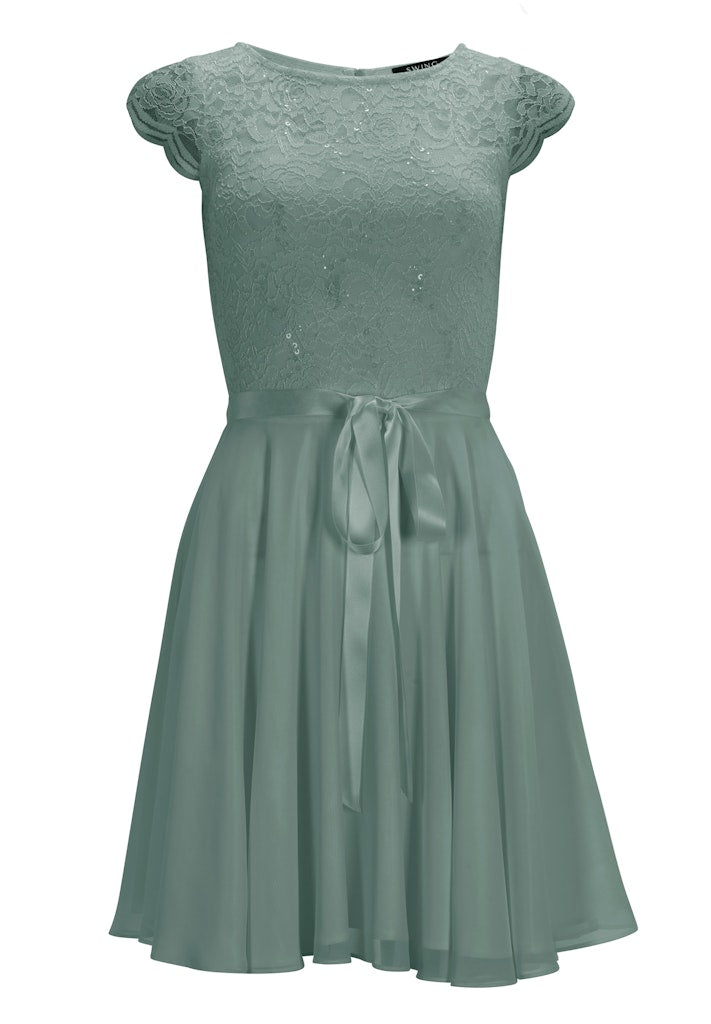 Swing Damen Kleider Deep Slate