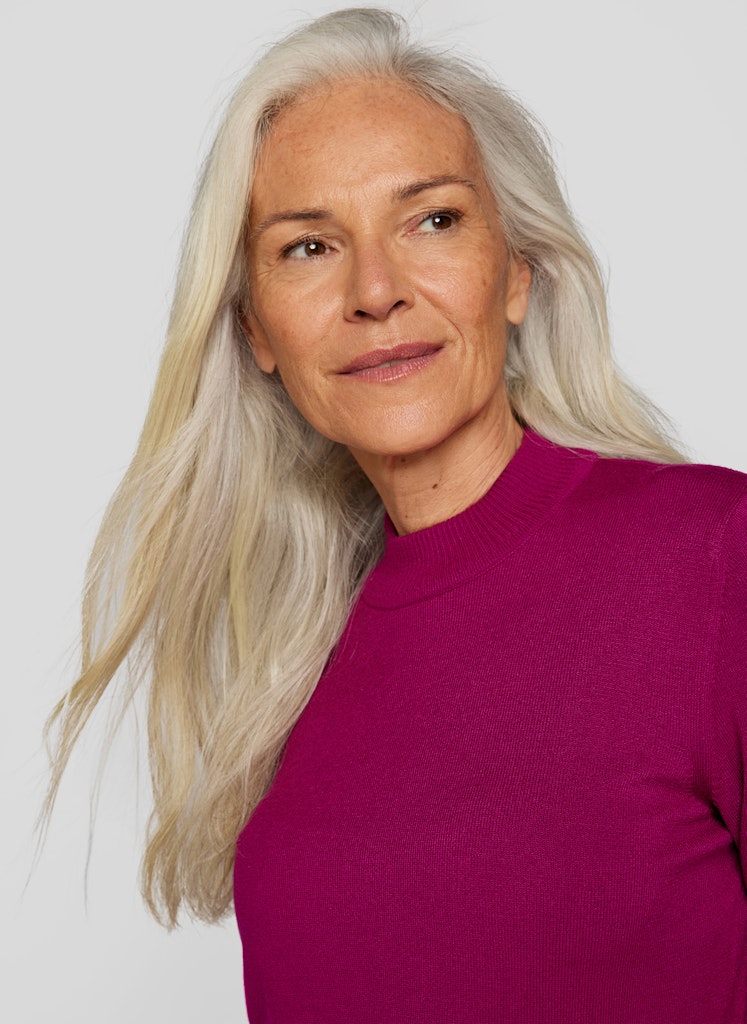 Rabe Damen Pullover Wildbeere