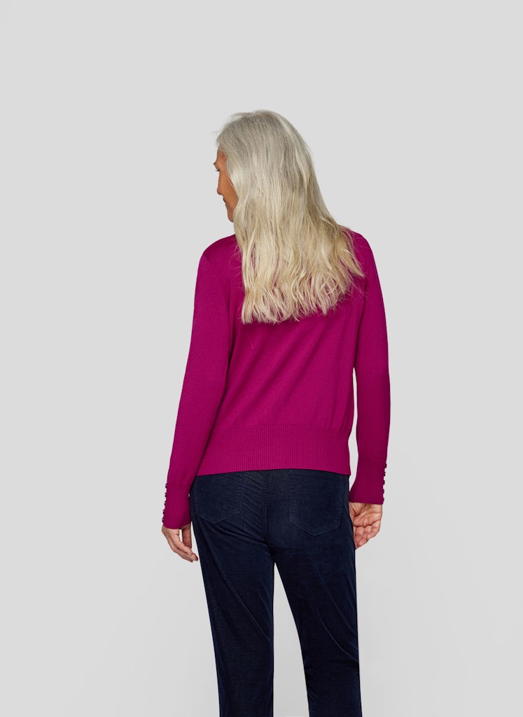Rabe Damen Pullover Wildbeere