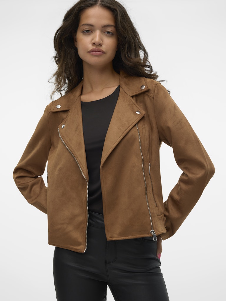 Vero Moda Damen Jacken Cognac