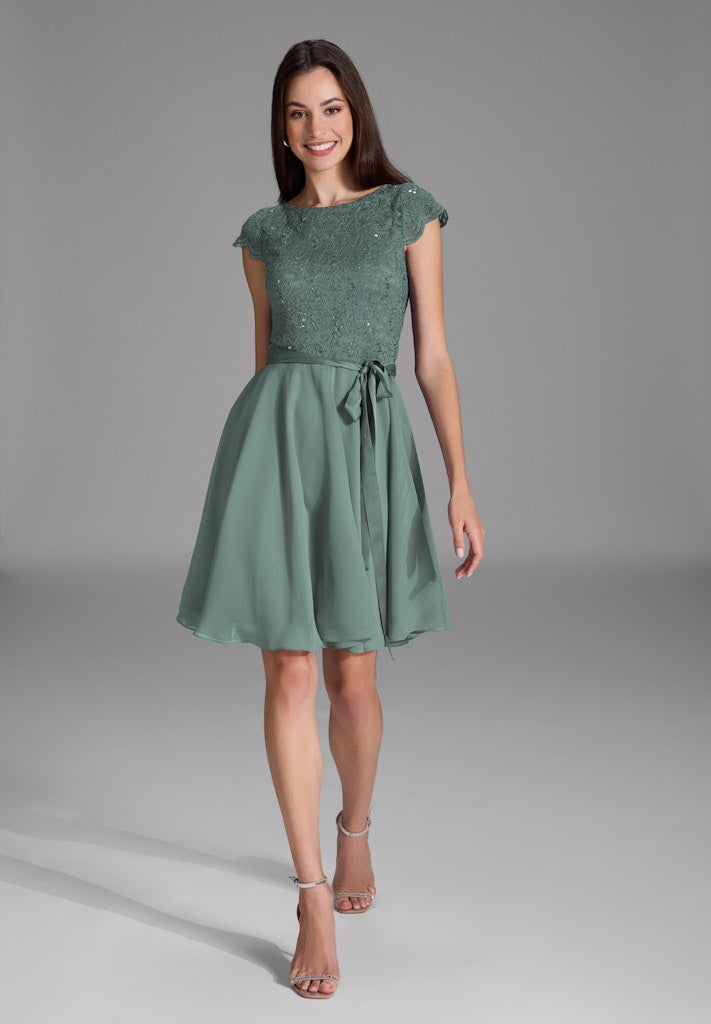 Swing Damen Kleider Deep Slate