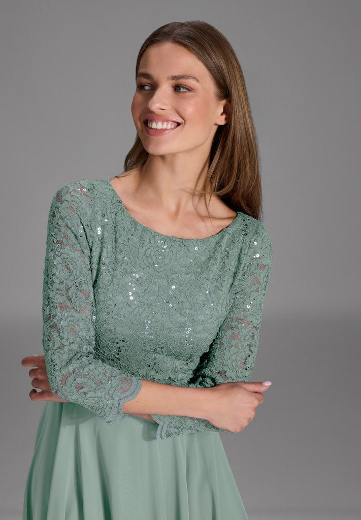 Swing Damen Kleider Soft Green