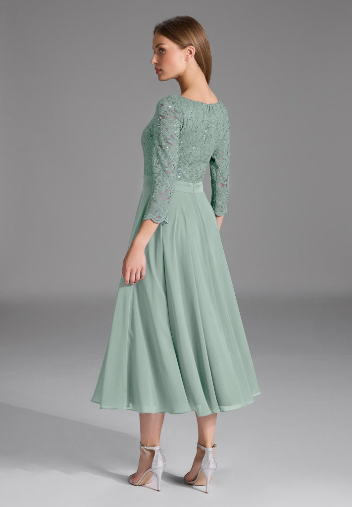 Swing Damen Kleider Soft Green