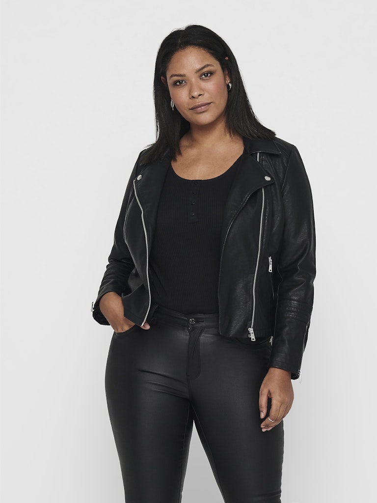 Only Caramkoma Damen Jacken Black