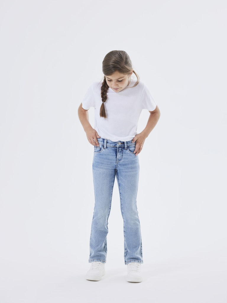 Name it Jungen Hosen & Shorts Light Blue Deni