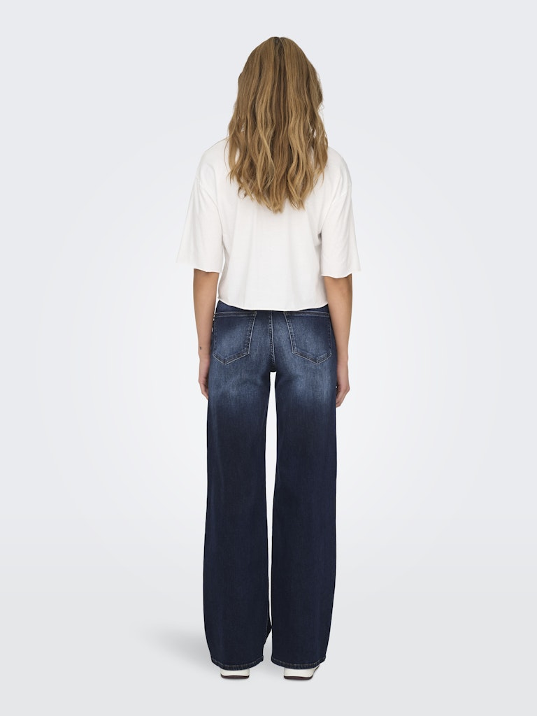 Only Damen Jeans Dark Blue Denim