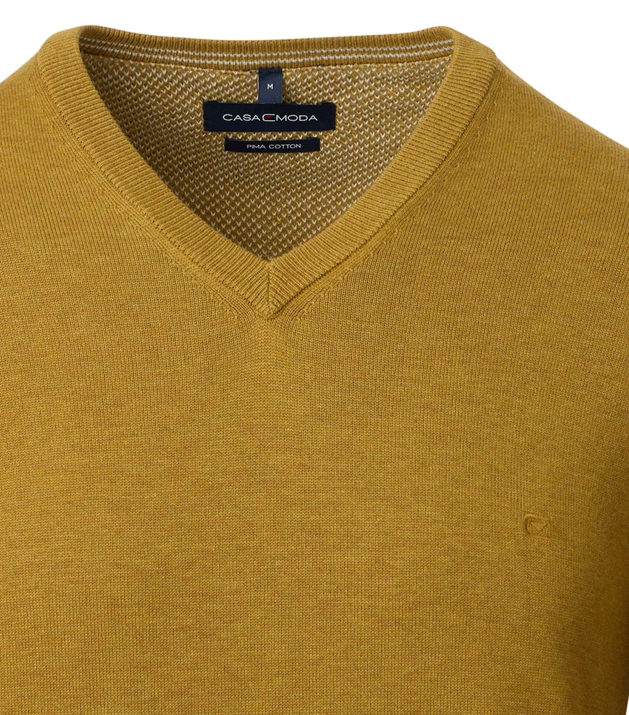 Casa Moda Herren Pullover Gelb