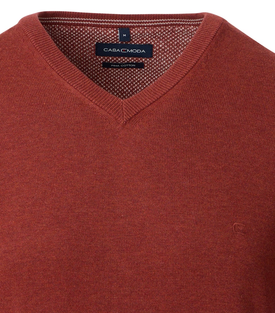 Casa Moda Herren Pullover Orange