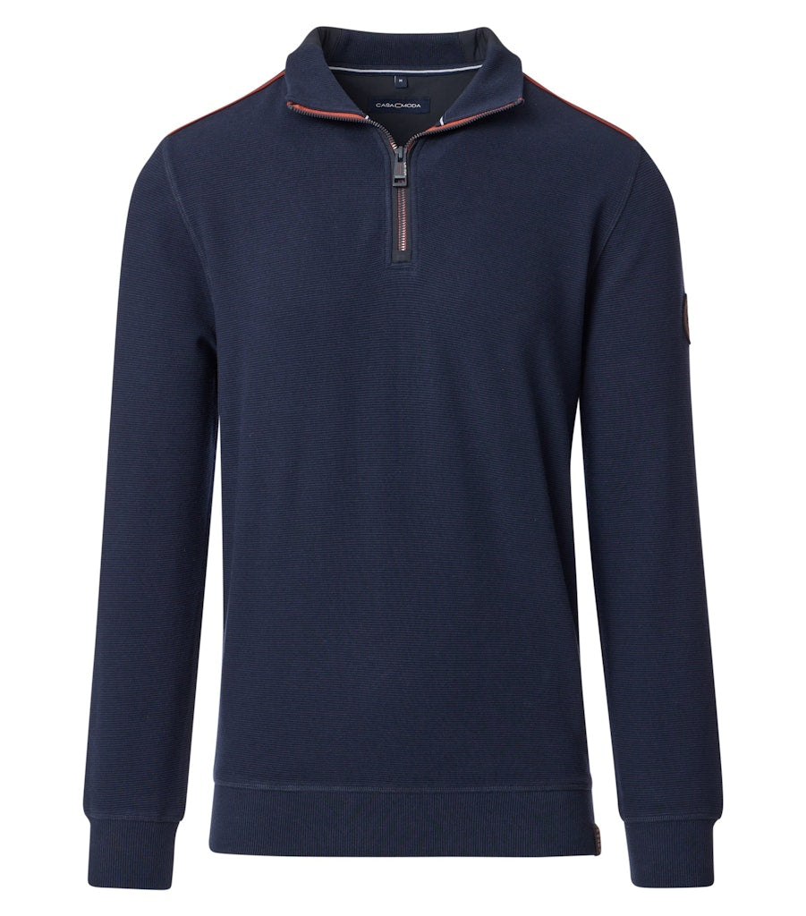 Casa Moda Herren Sweatshirts Blau