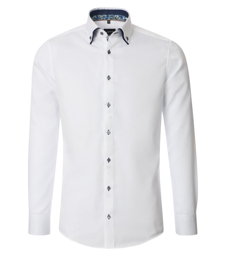 Casa Moda Herren Hemden lang Weiss