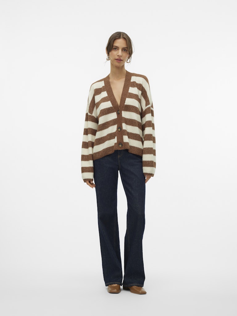 Vero Moda Damen Strickjacken Pinecone/Small